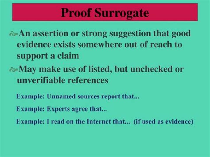 Which Of The Following Contains A Proof Surrogate