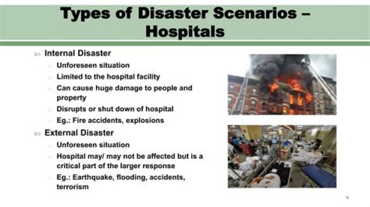 Which of the following would be an example of an internal disaster