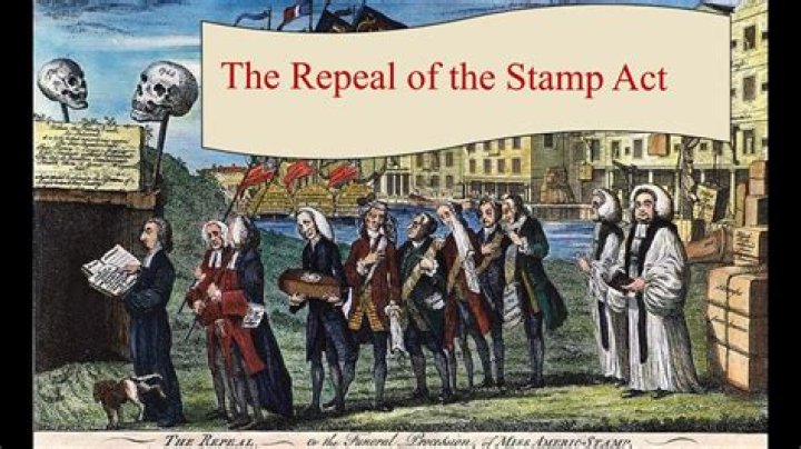 Why did the Stamp Act repealed