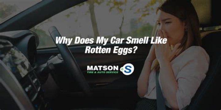 Why does my car smell like rotten egg