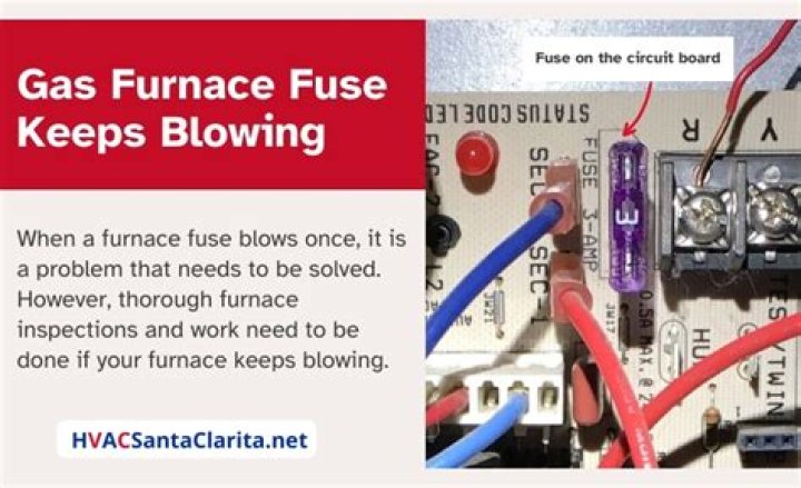 Why does my electric furnace keep blowing a fuse?