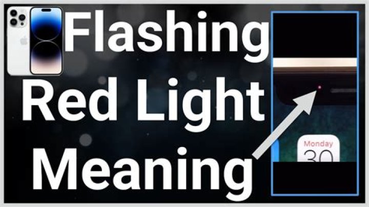 Why does my heating pad have a flashing red light?