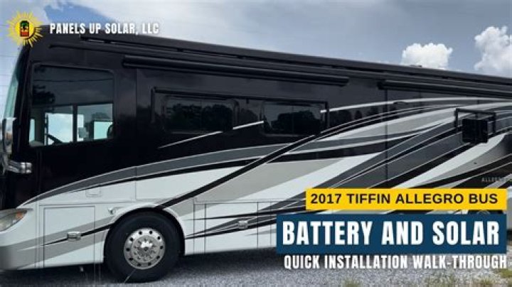 Why does my Tiffin Allegro battery not charge?