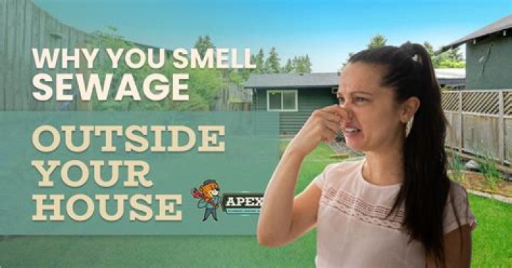 Why does my water supply smell like sewage?