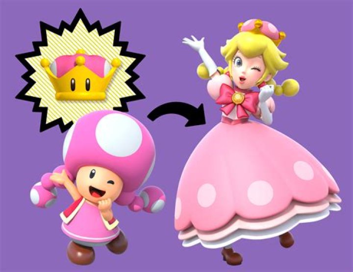 Why does Toadette turn into peach