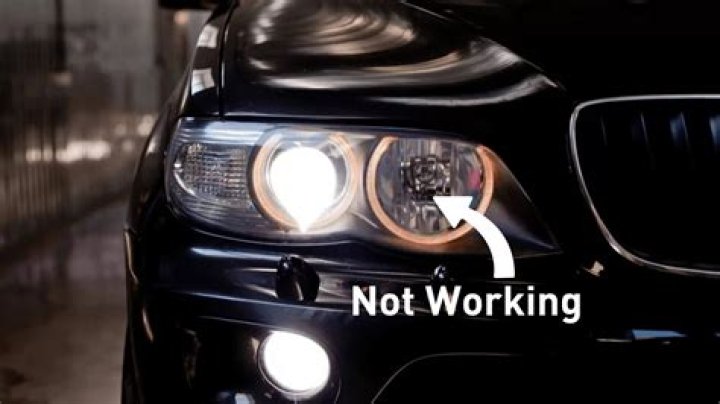 Why is my front headlight not working?