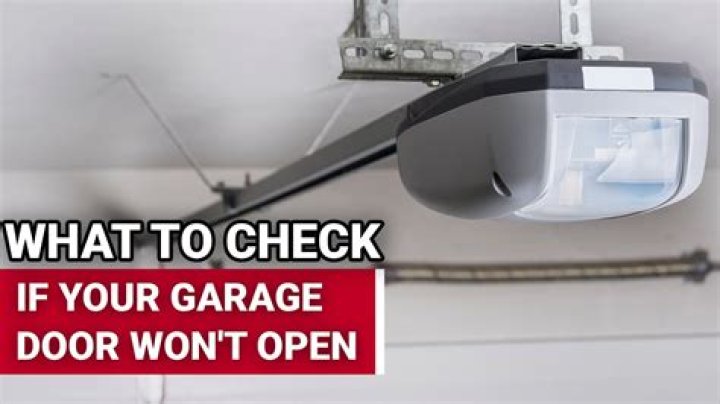 Why is my garage not going down?