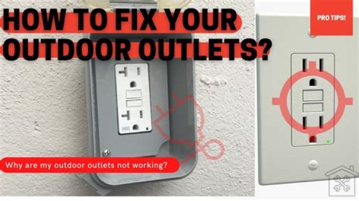 Why is my outside socket not working?