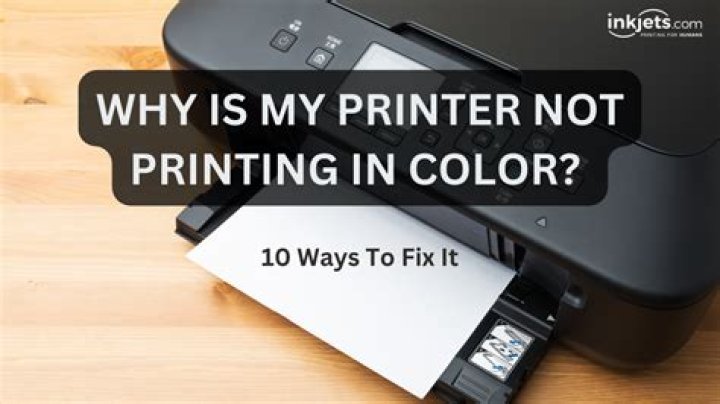 Why is my printer not printing