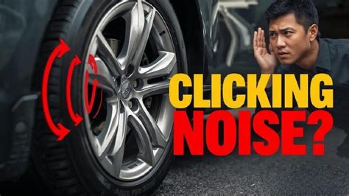 Why is my suspension making a clicking noise?