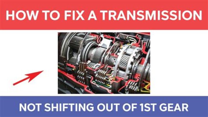 Why is my transmission stuck first gear?