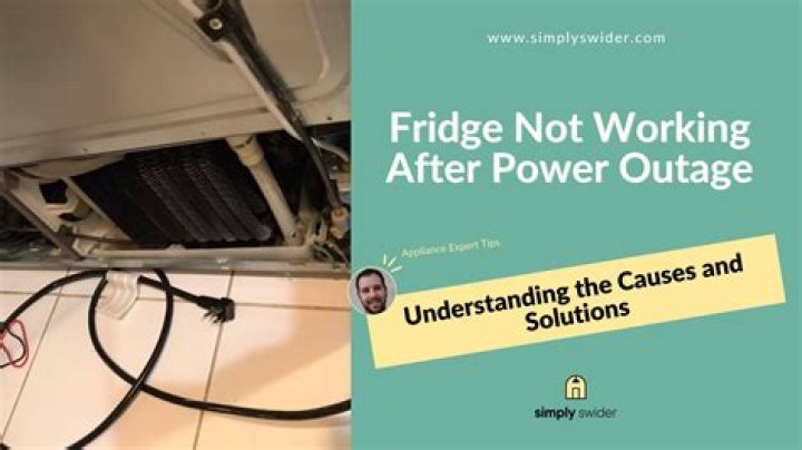 Will a fridge stop working if its not level?