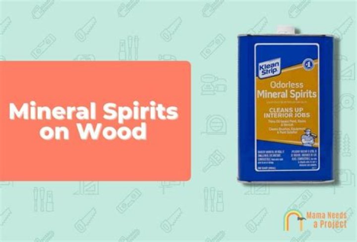 Will mineral spirits remove dried stain